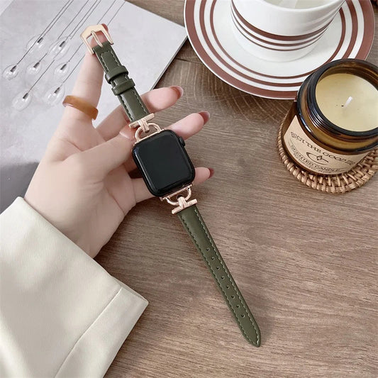 Apple Watch Genuine Leather Strap - Classic Durable Design BandsCo Straps