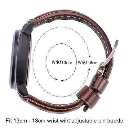 Samsung Galaxy Watch Leather Band - Classic & Premium Design BandsCo Straps