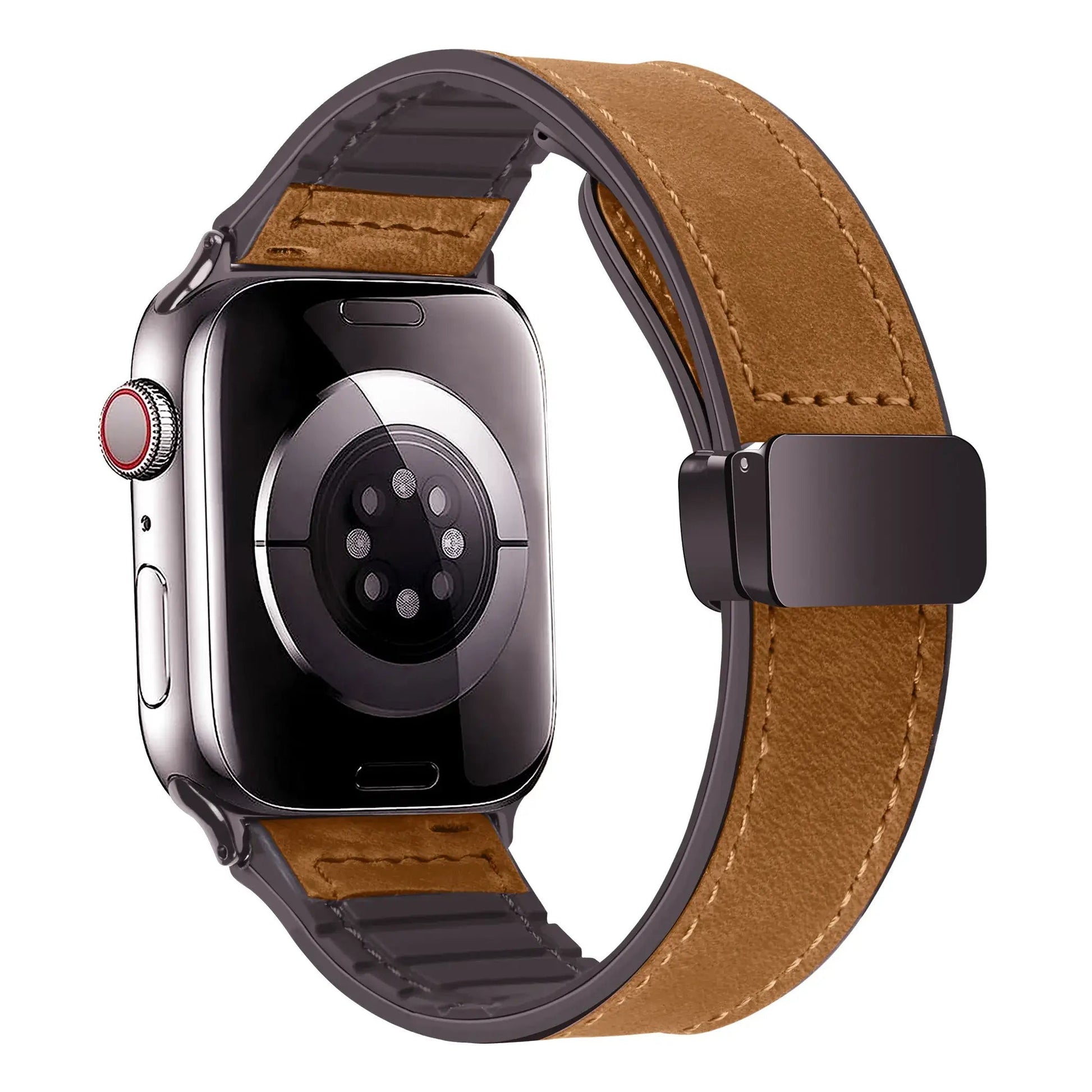 Apple Watch Genuine Leather Band - Stylish Magnetic Strap BandsCo Straps