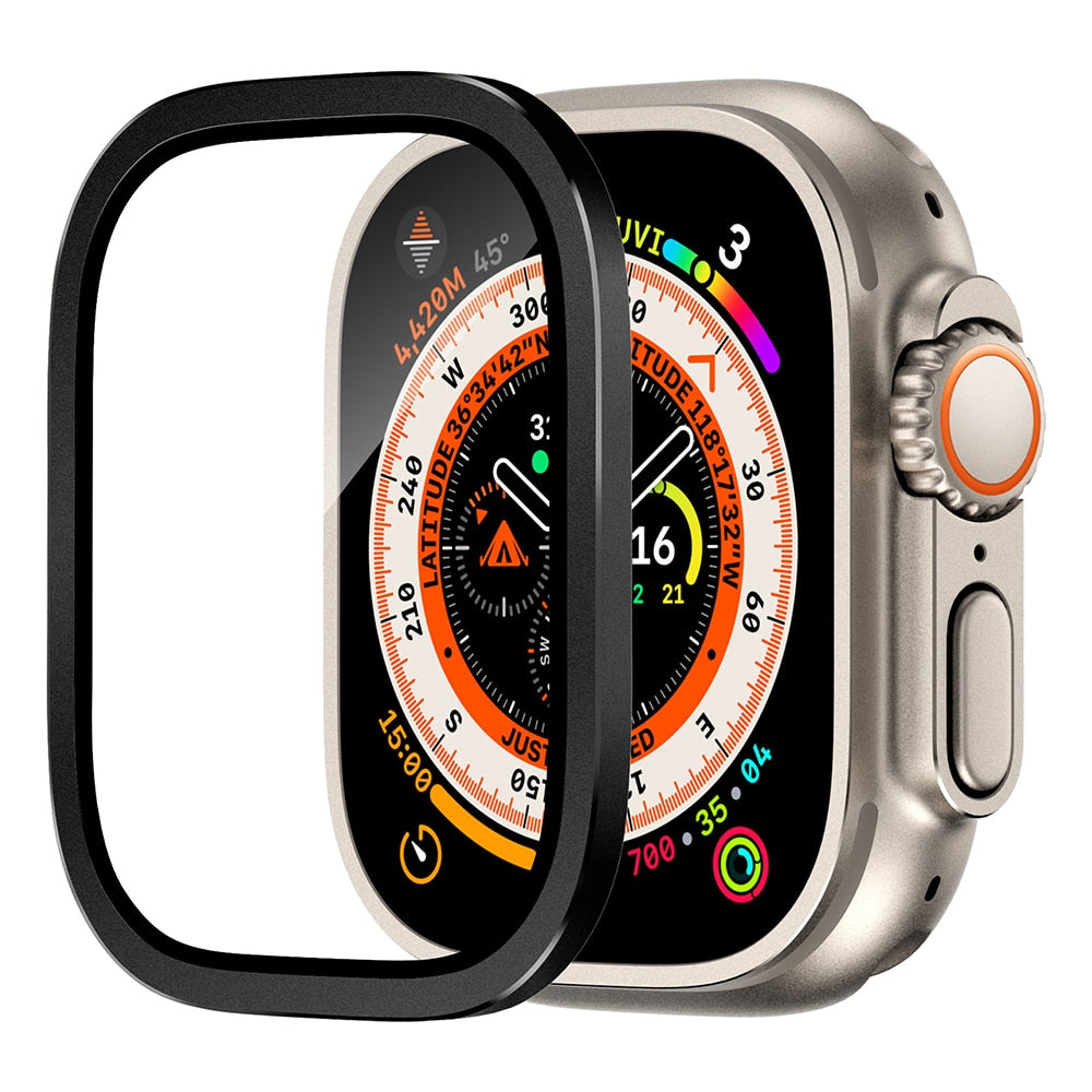 Tempered Glass cover For Apple Watch Ultra - Wristwatchstraps.co