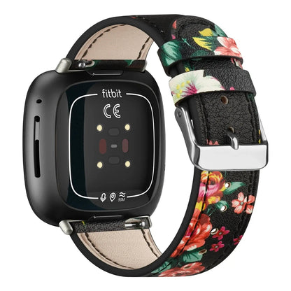 Fitbit Versa & Sense Leather Band - Stylish Durable Design BandsCo Straps