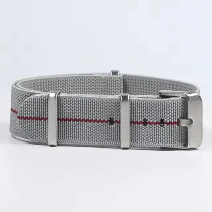 Amazfit Bands Nylon Military Parachute Style Watch Strap Blue Red BandsCo Straps
