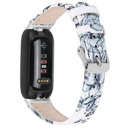 Fitbit Inspire 3 Leather Band - Stylish and Breathable Strap BandsCo Straps