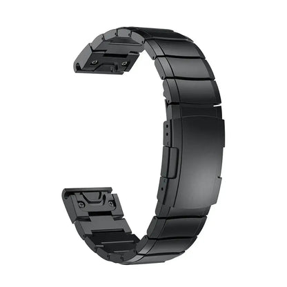 Garmin Stainless Steel Band - Premium QuickFit Strap BandsCo Straps