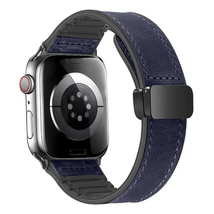 Apple Watch Genuine Leather Band - Stylish Magnetic Strap BandsCo Straps