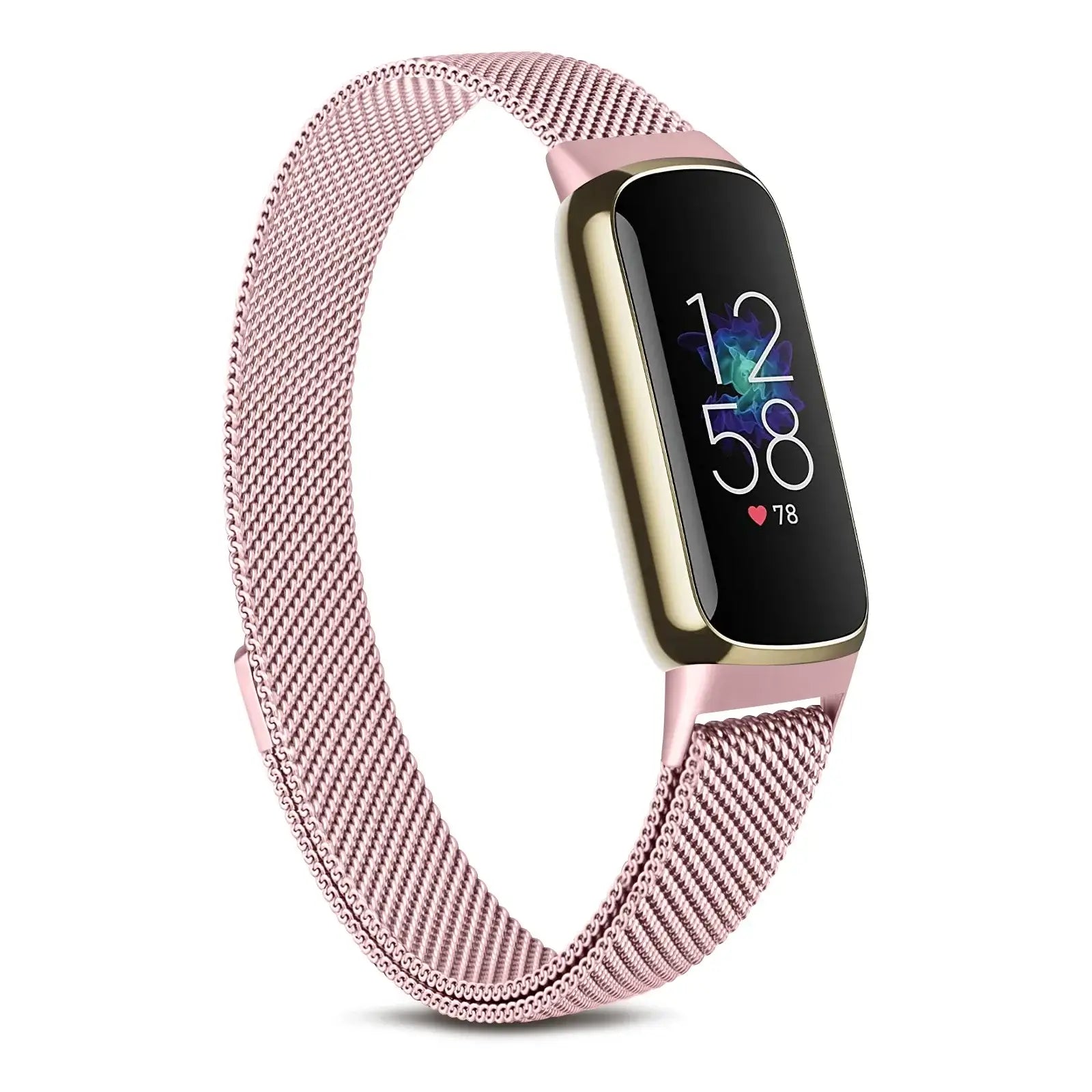 Fitbit Luxe Steel Magnetic Band - Elegant Mesh Design BandsCo Straps