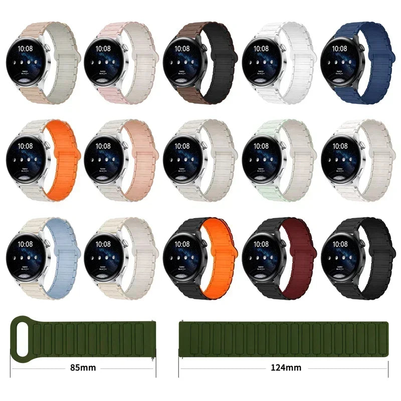 Amazfit Sport Magnetic Silicone Band - Durable Quick-Release Watch Strap BandsCo Straps