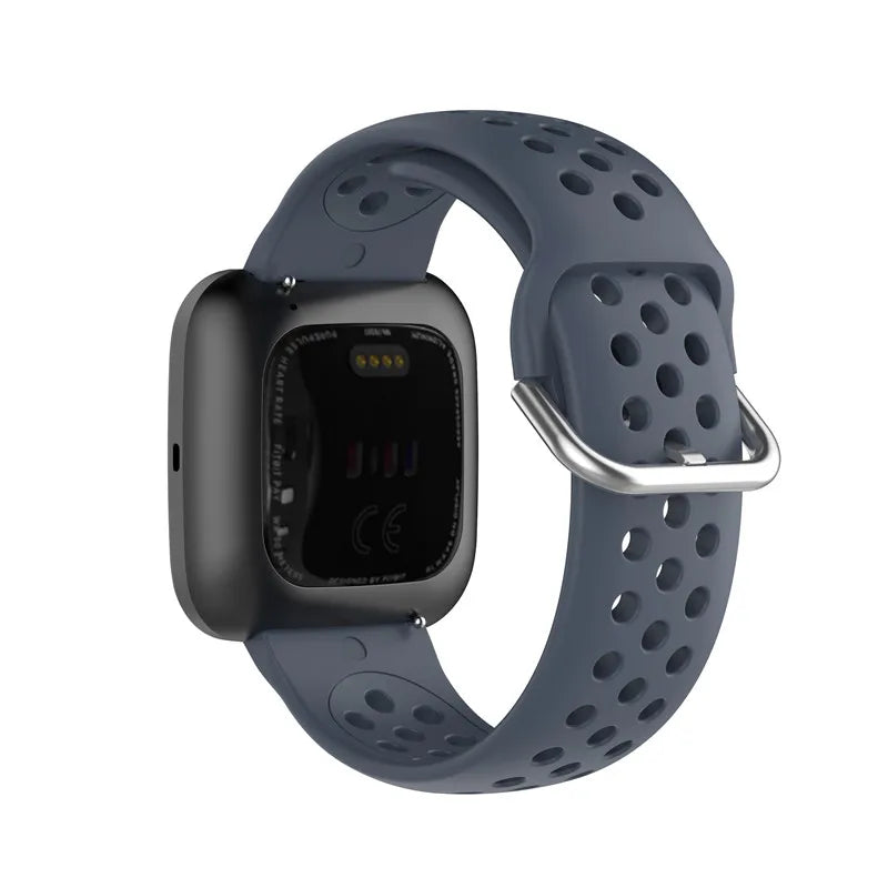Breathable Silicone Fitbit Versa & Sense Bands BandsCo Straps