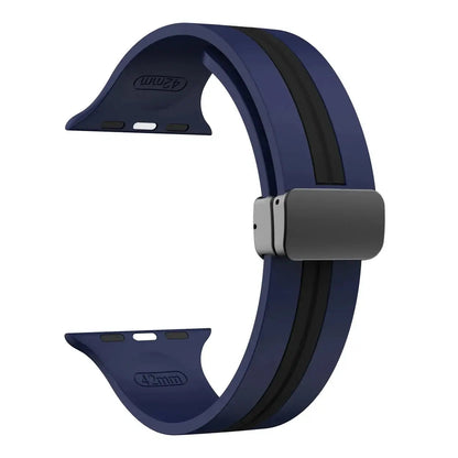 Apple Watch Silicone Strap - Durable Magnetic Closure Design BandsCo Straps