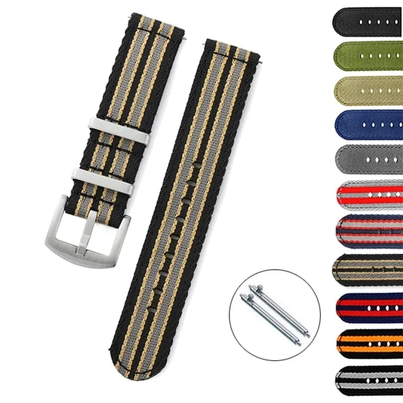 COROS Nylon Watch Band Fast Release Replacement Strap BandsCo Straps