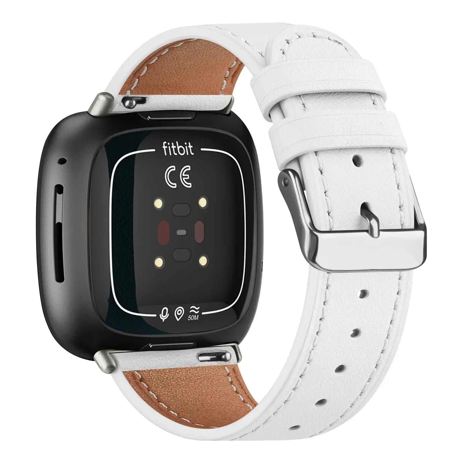 Fitbit Versa & Sense Leather Band - Stylish Durable Design BandsCo Straps
