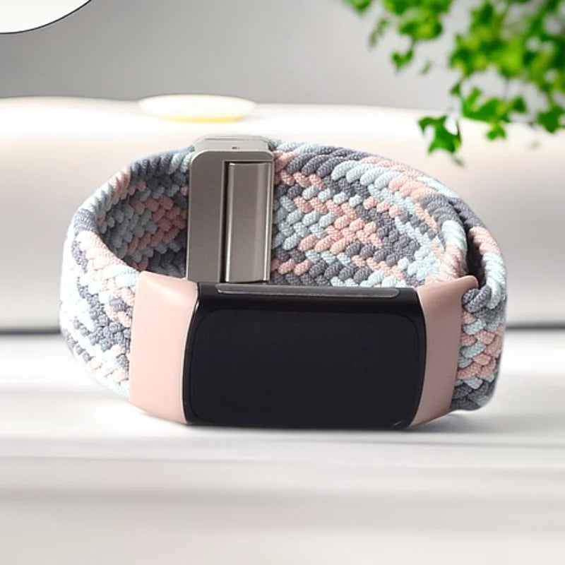 Fitbit Charge 5 6 Nylon Elastic Loop Band BandsCo Straps