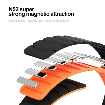 COROS Silicone Magnetic Watch Band Unisex Loop Strap for COROS Smartwatch BandsCo Straps
