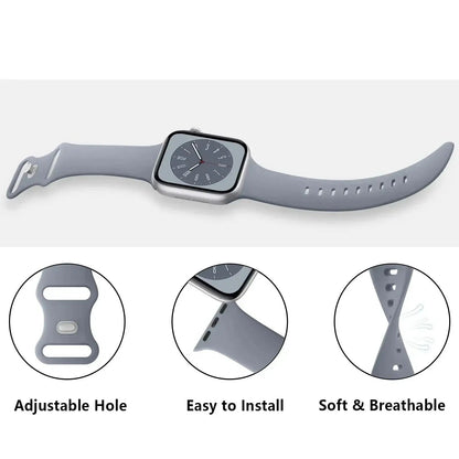 Apple Watch Silicone Band - Soft Flexible Stylish Strap BandsCo Straps