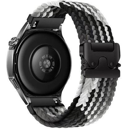Polar Nylon Braided Watch Band Parachute Buckle Comfort Fit Strap BandsCo Straps