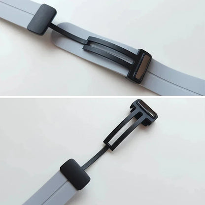OnePlus Watch Silicone Band with Magnetic Folding Buckle BandsCo Straps