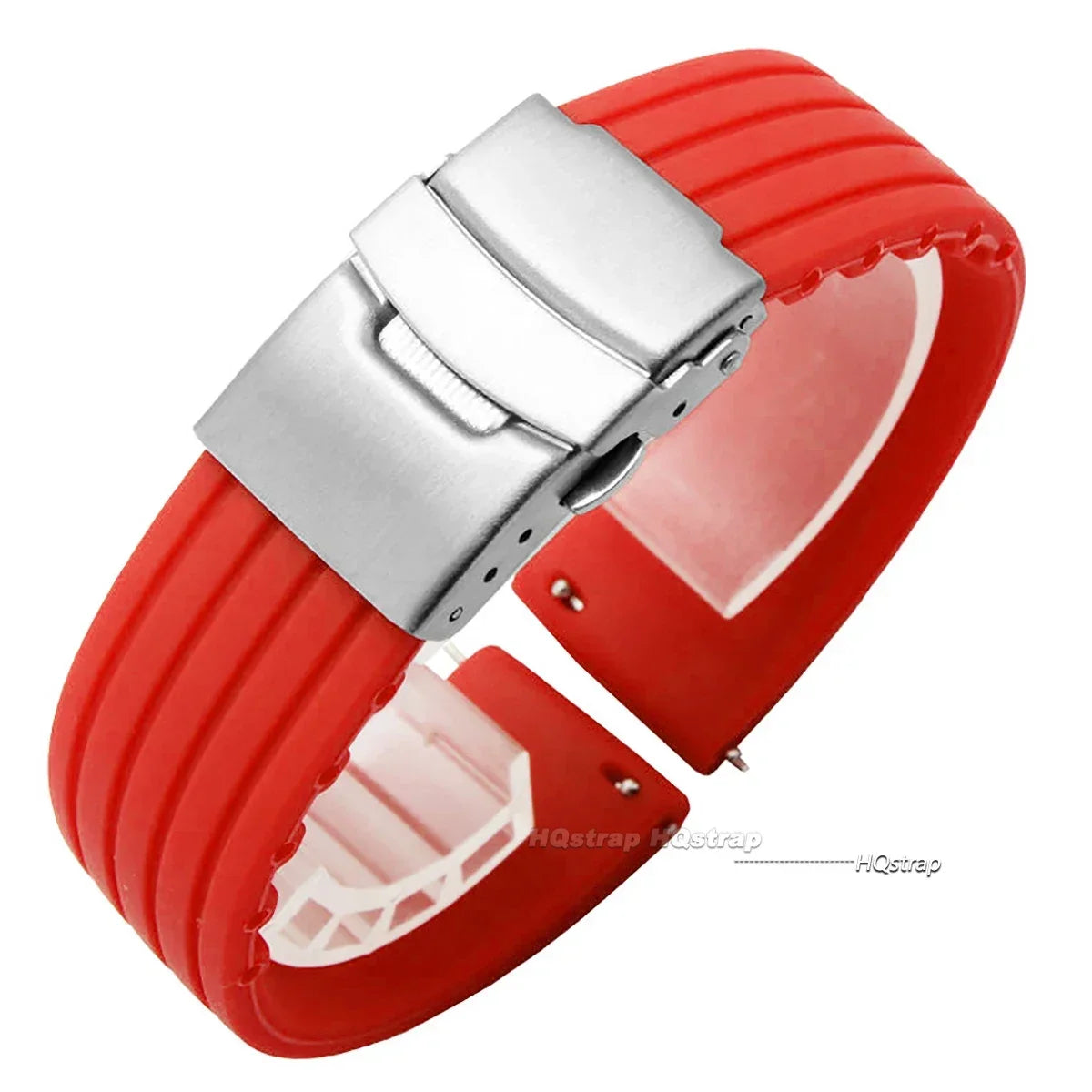Amazfit Silicone Watch Strap with Deployment Buckle - Replacement Band BandsCo Straps