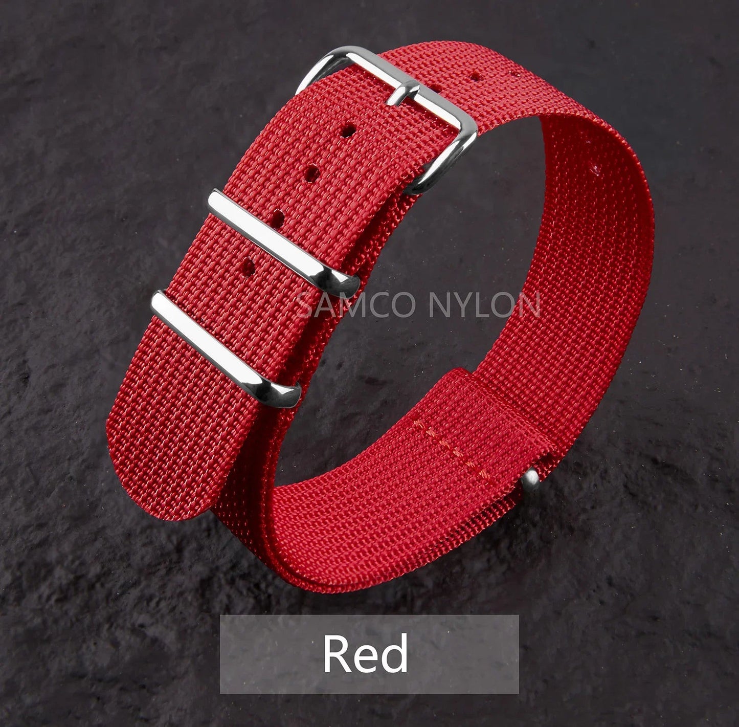 COROS Nylon Ribbed Watch Band For Smartwatch - Military Washable Strap BandsCo Straps