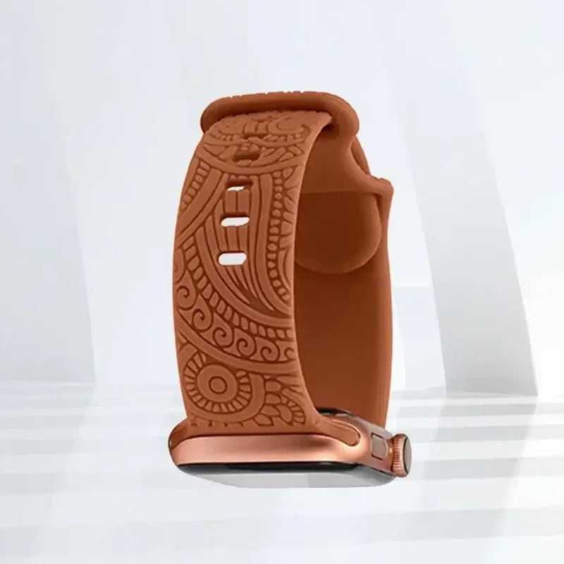 Apple Watch Silicone Strap - Stylish, Engraved Design BandsCo Straps