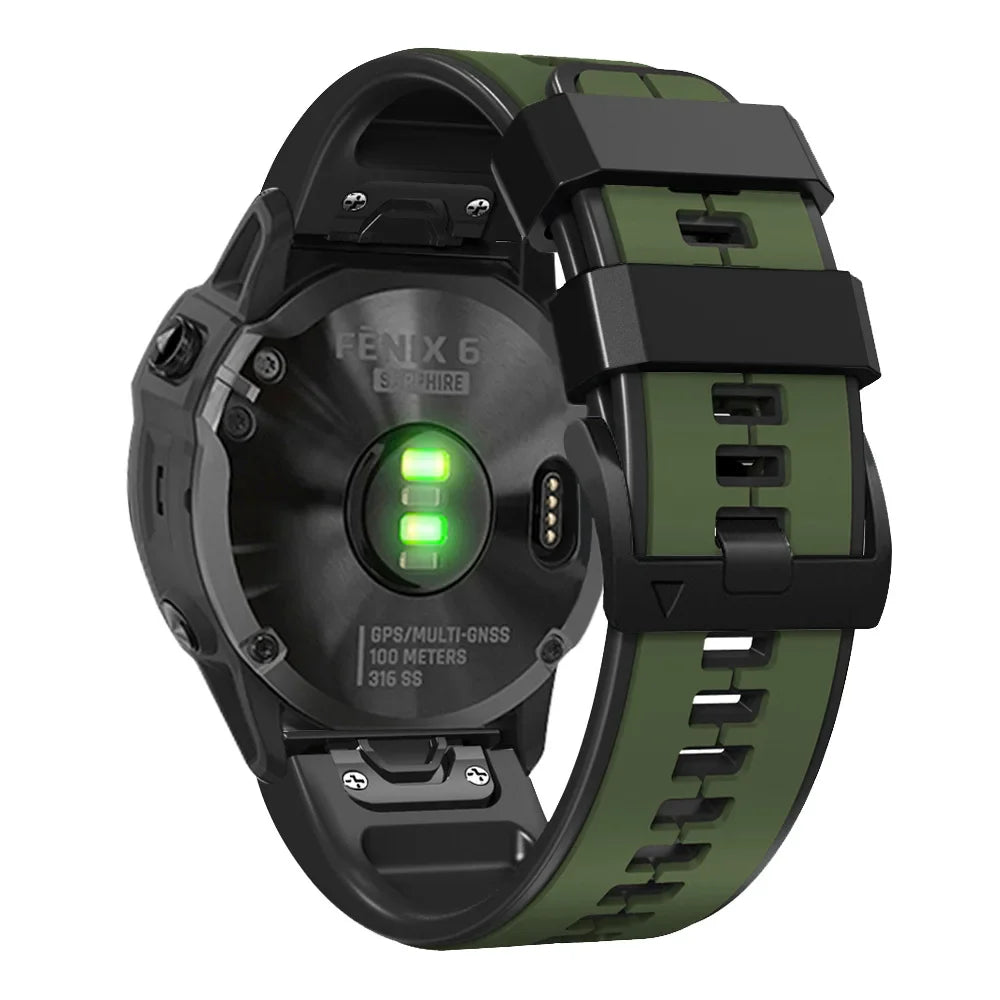Garmin QuickFit Silicone Strap - Comfortable, Versatile Design BandsCo Straps