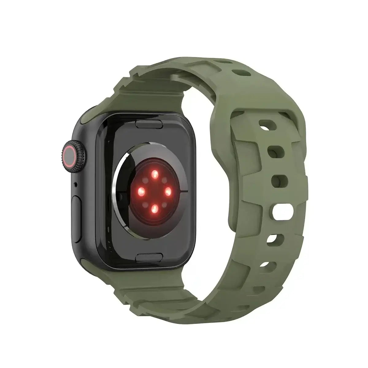 Ribbed Silicone Apple Watch Sport Band BandsCo Straps