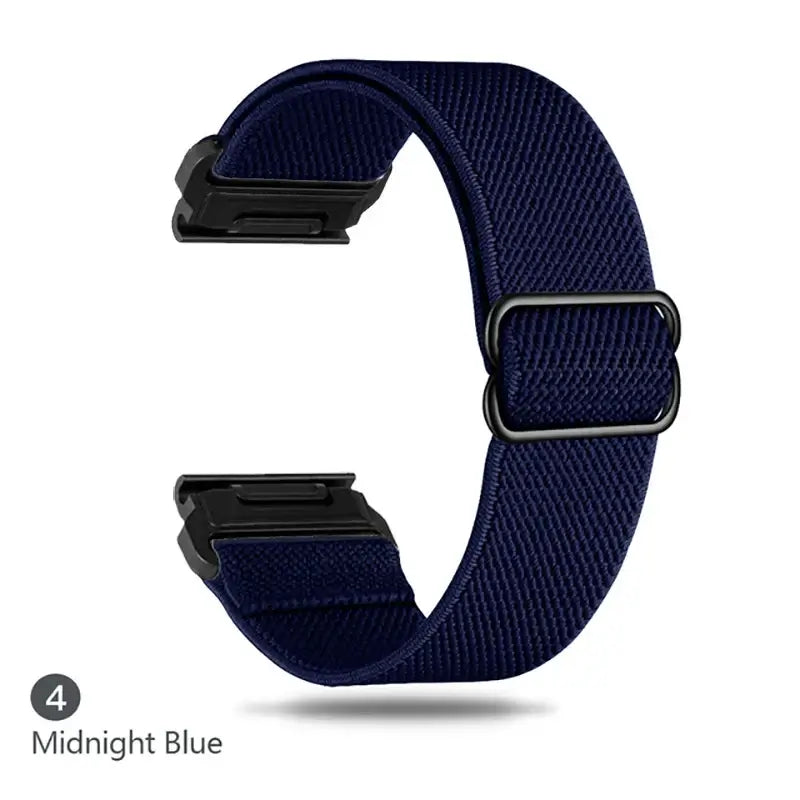 Garmin Elastic Nylon Band - Stylish, Comfortable - QuickFit BandsCo Straps