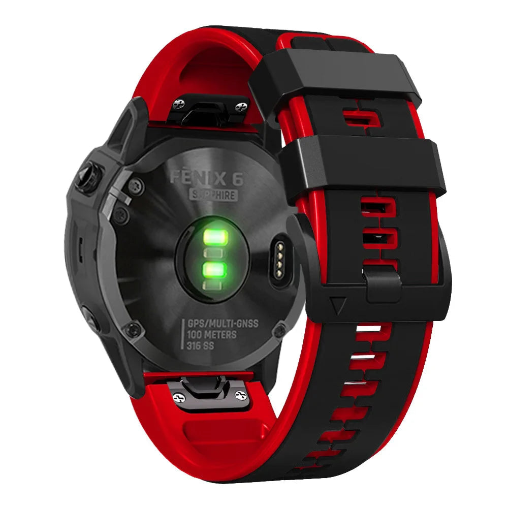 Garmin QuickFit Silicone Strap - Comfortable, Versatile Design BandsCo Straps