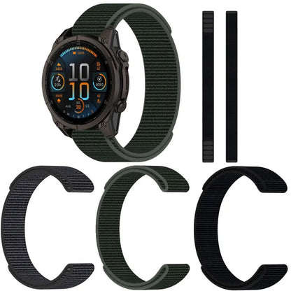 Garmin Nylon Loop Strap - Breathable, Durable, Comfortable BandsCo Straps