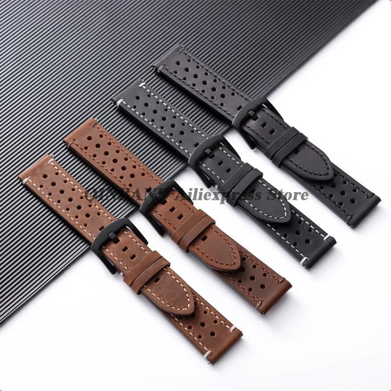 COROS Leather Watch Band 20cm Breathable Unisex for COROS Smartwatch BandsCo Straps