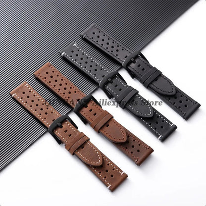 COROS Leather Watch Band 20cm Breathable Unisex for COROS Smartwatch BandsCo Straps