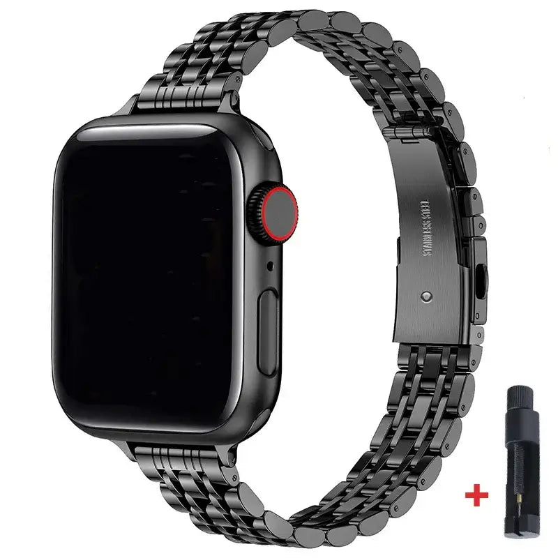 Apple Watch Stainless Steel Band - Sleek Durable Style BandsCo Straps