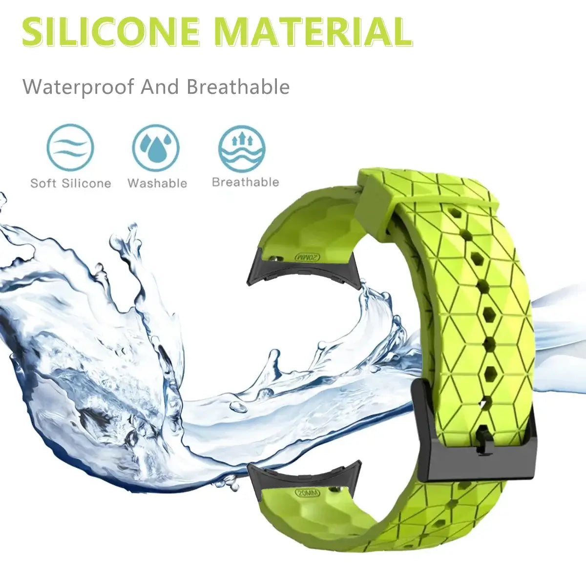 Google Pixel Silicone Strap - Waterproof Comfortable Design BandsCo Straps