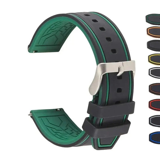 Suunto Silicone Strap - Soft, Flexible, Waterproof Design BandsCo Straps