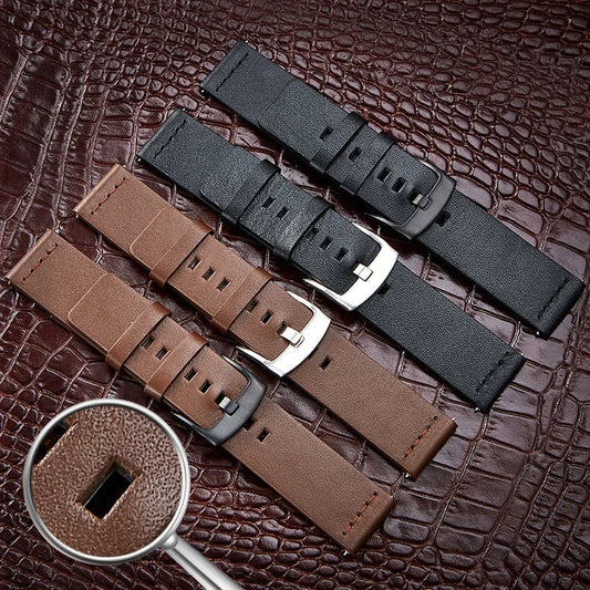 Amazfit Leather Watch Band High Quality Strap for Smartwatch BandsCo Straps
