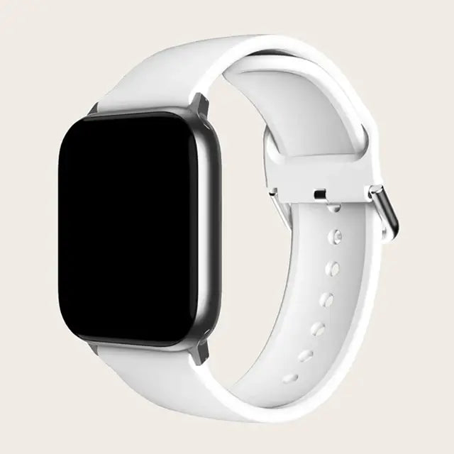 Patterned & Clear Apple Watch Band with Buckle BandsCo Straps