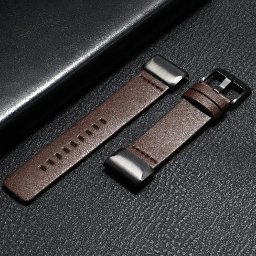 Garmin Leather Watch Band - Premium Comfort Stylish Design BandsCo Straps