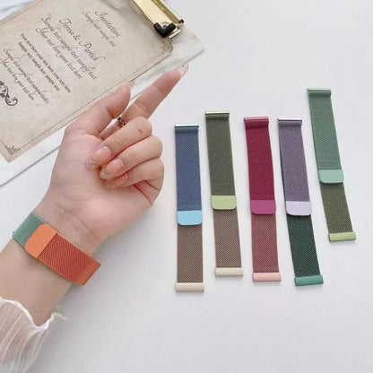 COROS Milanese Loop Band Stainless Steel Strap for Smartwatch BandsCo Straps