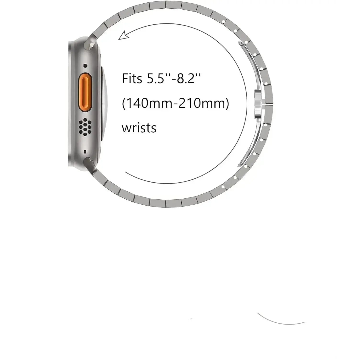 Stainless Steel Apple Watch Band - Stylish Durable Design BandsCo Straps