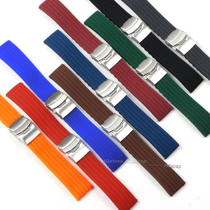 Amazfit Silicone Watch Strap with Deployment Buckle - Replacement Band BandsCo Straps