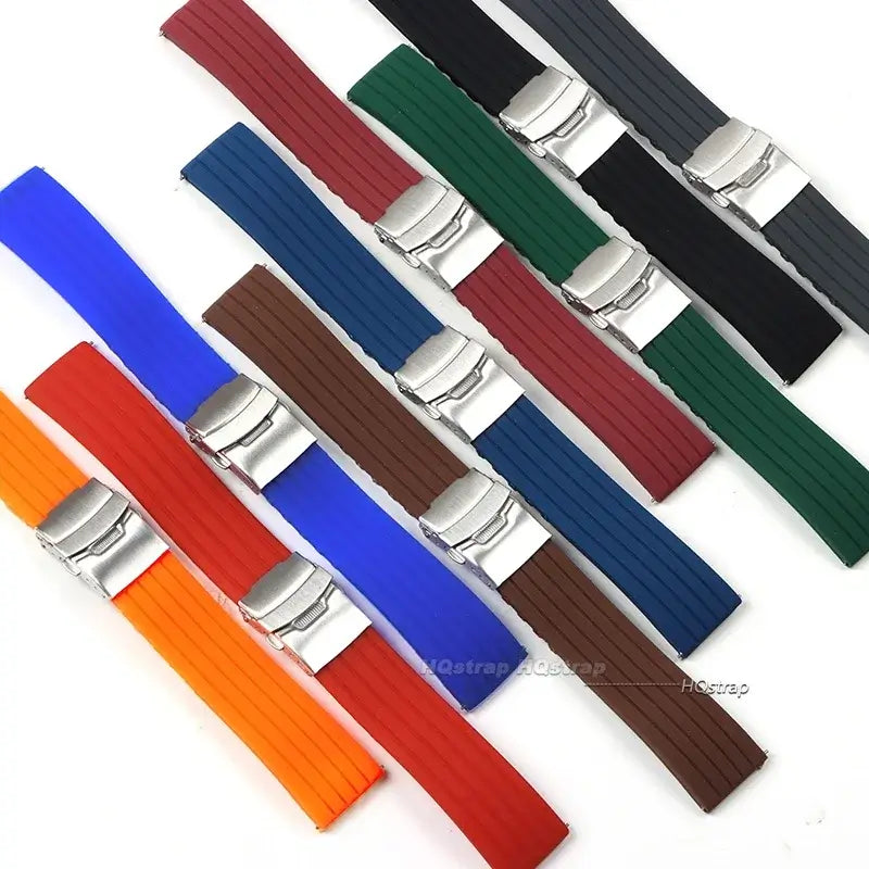 Amazfit Silicone Watch Strap with Deployment Buckle - Replacement Band BandsCo Straps