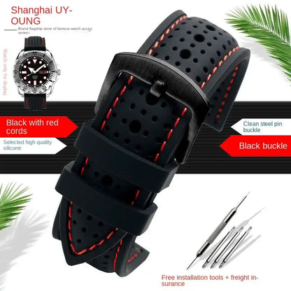 Ticwatch Silicone Band - Breathable, Comfortable, Versatile BandsCo Straps
