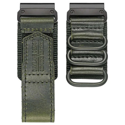 Genuine Leather Garmin Watch Strap - QuickFit Stylish Band BandsCo Straps
