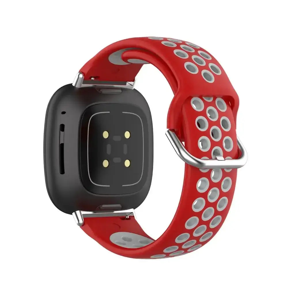 Fitbit Versa & Sense Silicone Band - Breathable Stylish Straps BandsCo Straps