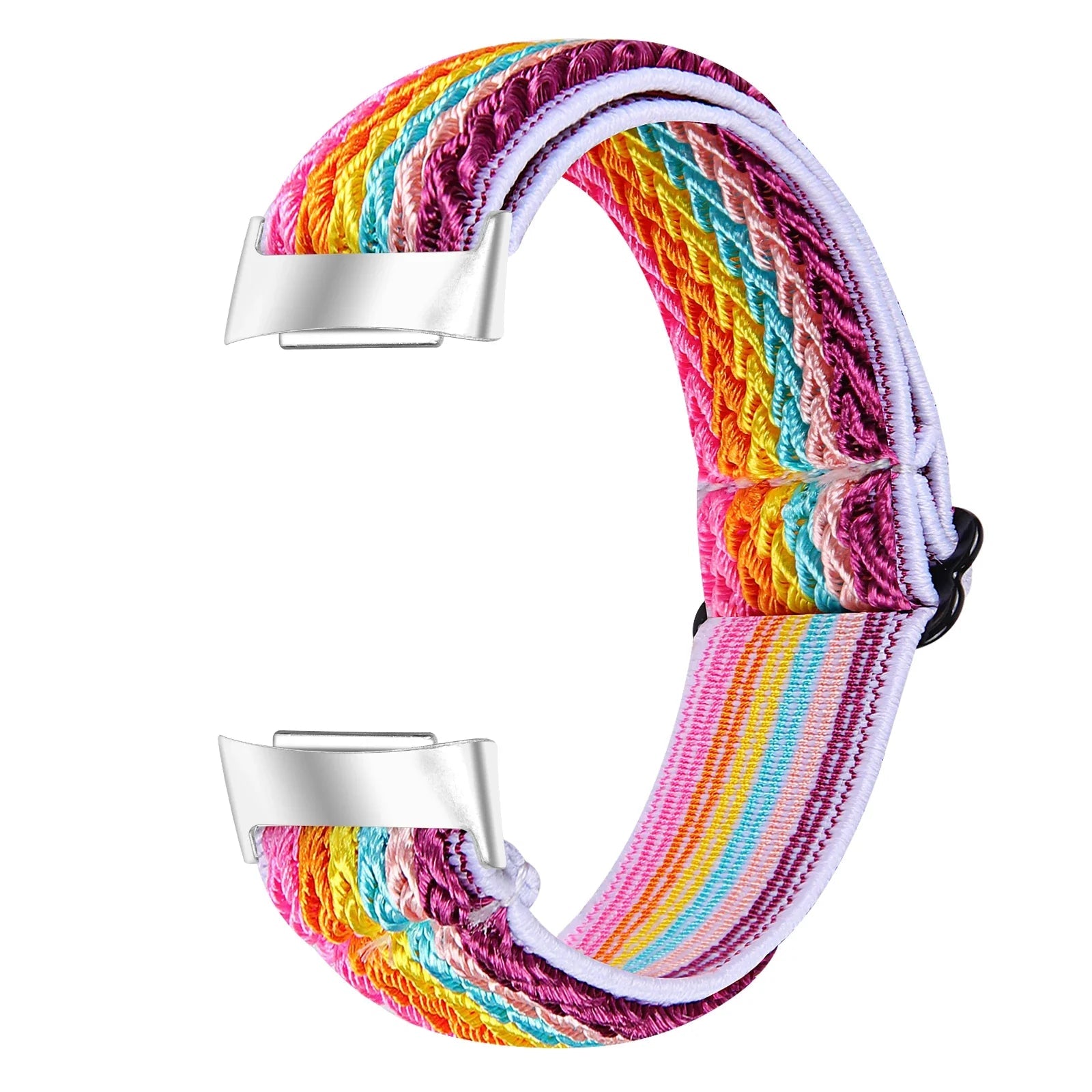 Fitbit Charge 6 5 Nylon Strap - Elastic Sport Fabric Design BandsCo Straps