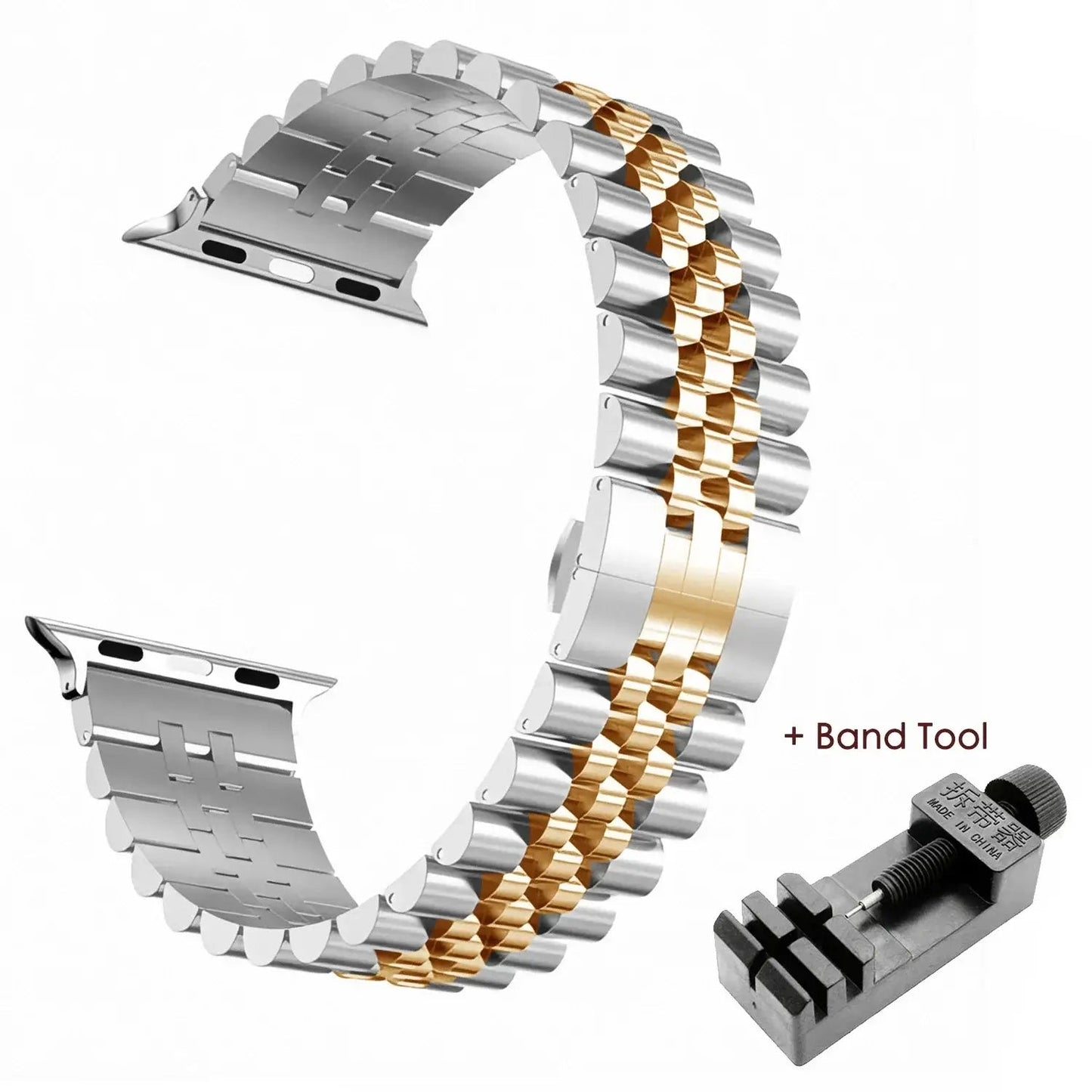 Apple Watch Stainless Steel Strap - Elegant Durable Design BandsCo Straps