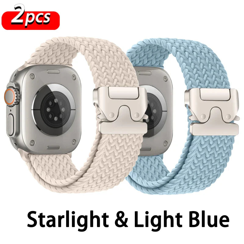 Apple Watch Parachute Strap - Braided Nylon, Breathable BandsCo Straps