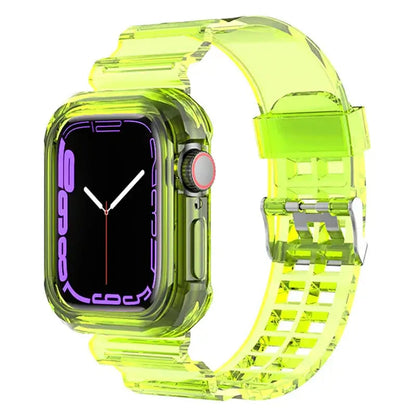Apple Watch Clear Silicone Band - Durable Comfortable Strap BandsCo Straps