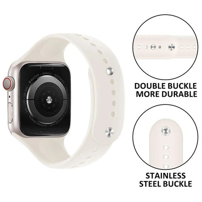 Apple Watch Silicone Strap - Soft Waterproof Comfortable BandsCo Straps
