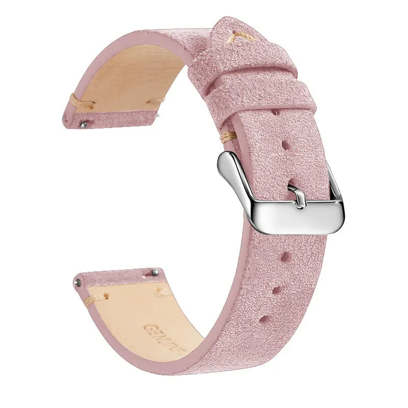 Polar Leather Watch Band Quick Release Genuine Cowhide Unisex BandsCo Straps