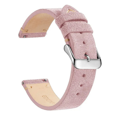 Polar Vantage, Grit X & Ignite Suede Leather Band, Contrast Stitching BandsCo Straps